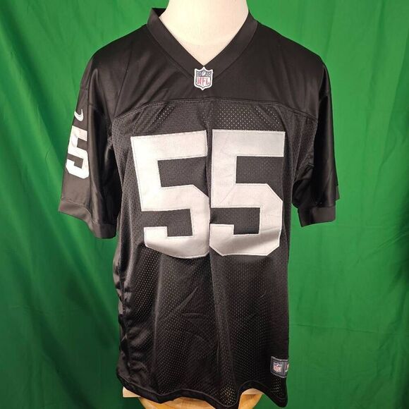 Nike On Field NFL Oakland Raiders‎ #55 Rolando McClain Jersey 48 - Picture 1 of 4